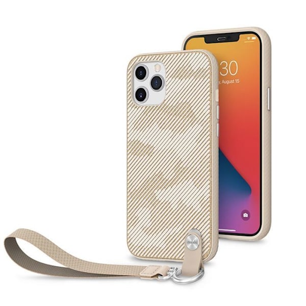 Coque telefon - bumper telefon Moshi - 99MO117306 - Altra Apple iPhone 12/12 Pro Sahara Beige