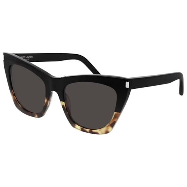 Saint Laurent KATE SL 214 55/20/145 SVART HAVANA/MÖRKGRÅ acetat kvinna KATE SL 214