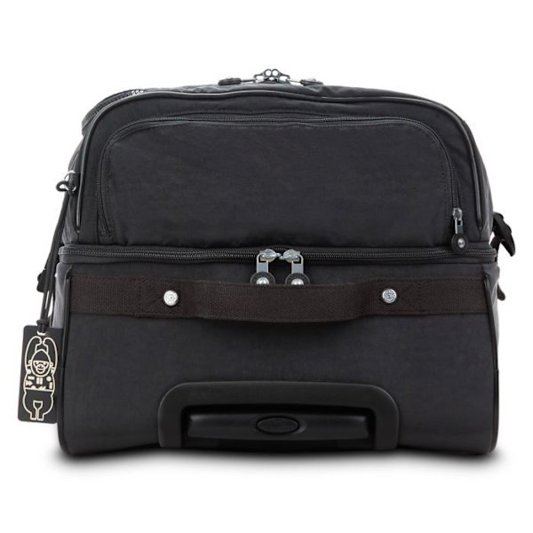 Resväska - Kipling - Basic Teagan L - Svart - Halvstyv - 77 cm svart, mörkbrun
