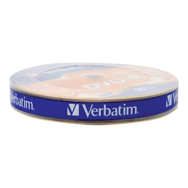 DVD-R VERBATIM 16x - 10 media - 4,7 GB (120 min) - spindel