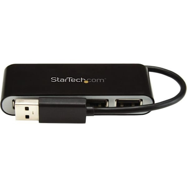 USB 2.0-hubb - STARTECH.COM - ST4200MINI2 - 4 portar - Integrerad kabel - Kompakt och lätt