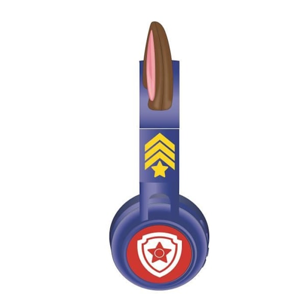 Bluetooth hörlurar 2-i-1 - LEXIBOOK - Paw Patrol - Ljus effekter - Söt design - Räckvidd 10m Flerfärgad (med element från Chase 