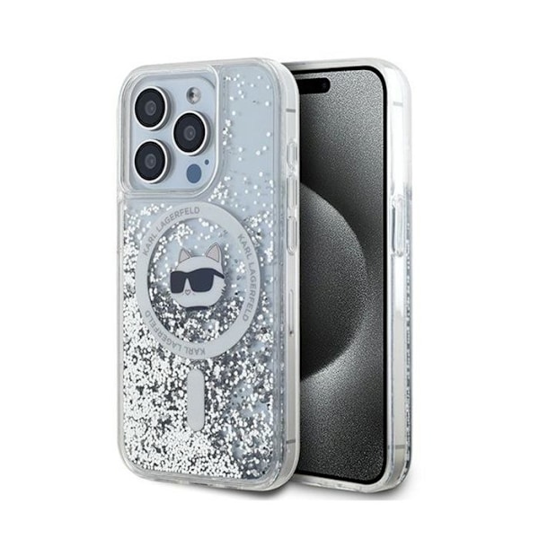 Telefonfodral - Karl Lagerfeld - Choupette - iPhone 13 Pro - Transparent - MagSafe Transparent