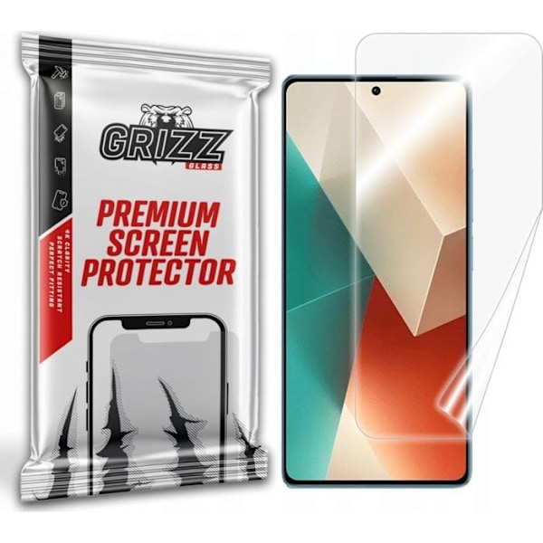 Skyddsglas för telefon - keramisk skyddfilm Grizzglass för Xiaomi Redmi Note 13 5G
