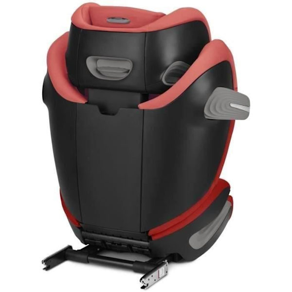 Bilbarnstol Cybex Gold SOLUTION S2 I-FIX 3 till 12 år - Grupp 2/3 - 100 till 150 cm Hibiscus Red | röd Röd Hibiskus