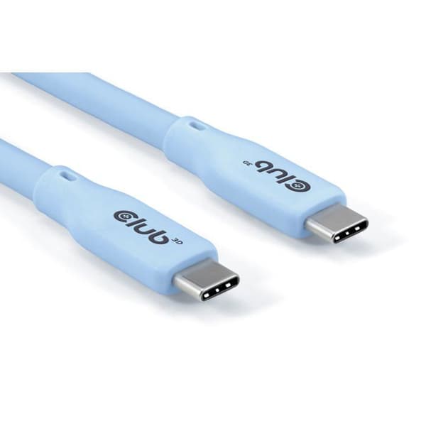 USB-kabel - Club 3D - CAC-3003 - USB4 Gen 3x2 - 2 m - Blå