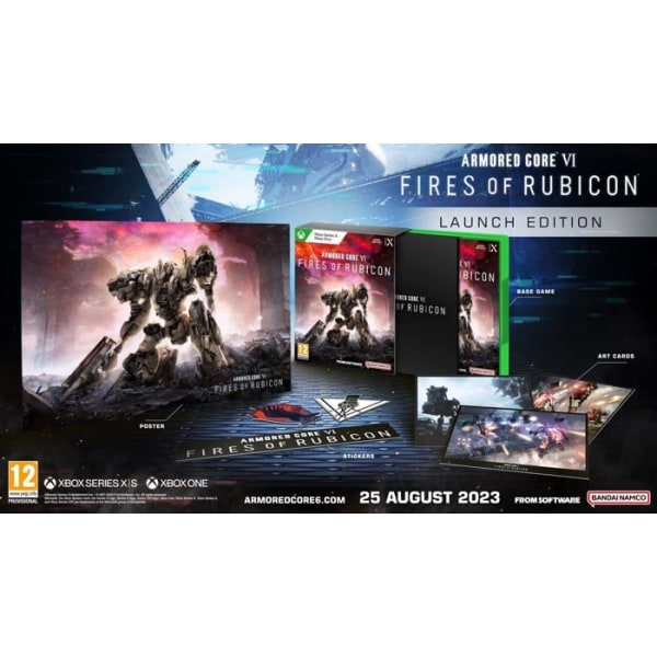 Xbox series x spelsläpp Namco - 920-27440 - Armored Core VI Fires of Rubicon Launch Edition (Xbox One / Series X)