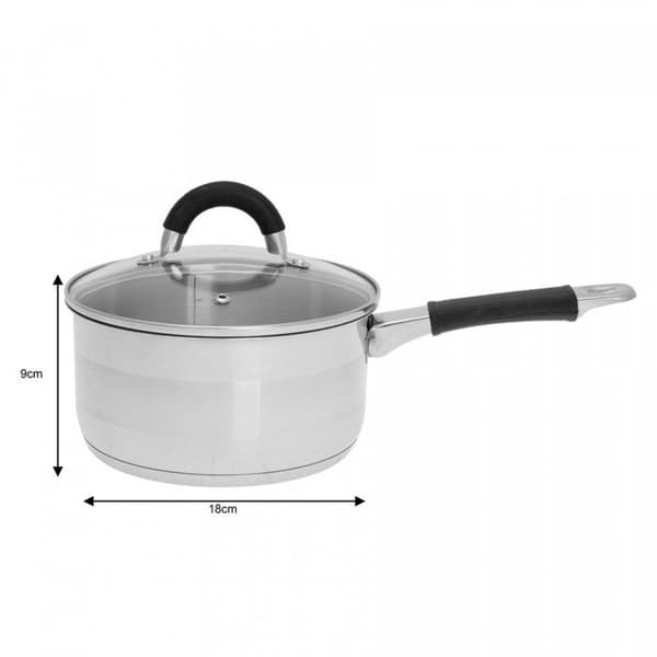 RONDEL MED LOCK 18cm KINGHOFF KH-1256 2L Pengar