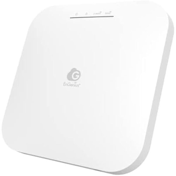 Åtkomstpunkt - ENGENIUS - Molnstyrd AP Inomhus - Dual Band - 11ax - PoE-strömförsörjning Vit