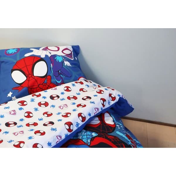 Sängset – Spidey, Ghost-Spider, Spin – 100 x 135 – 100% bomull Flerfärgad