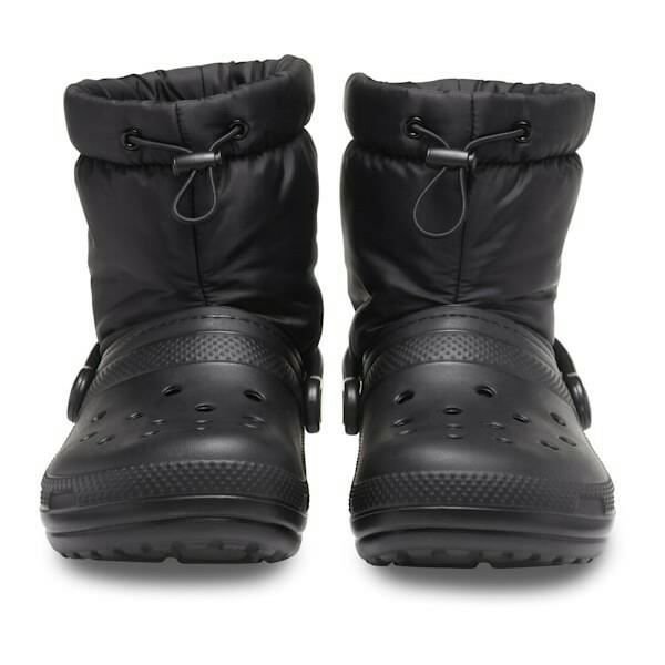Crocs Classic Fodrade Neo Puff Boots - Svarta - Herr Svart 39