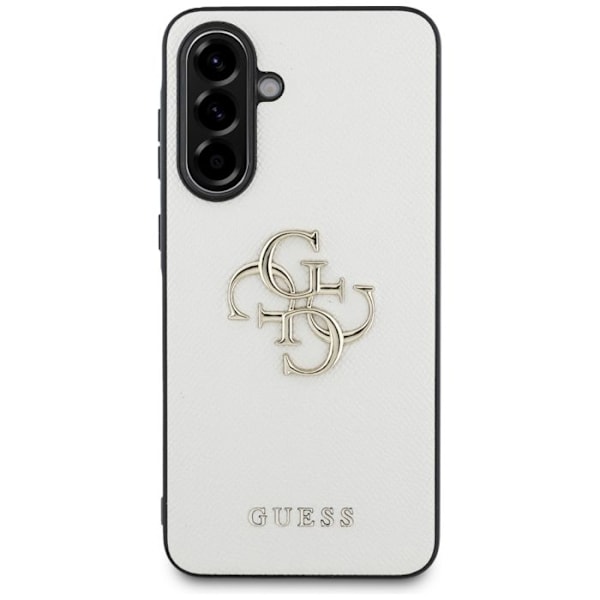 Coque Guess Grained Big 4G Logo Small Classic Logo för Samsung Galaxy A56 5G (beige) beige