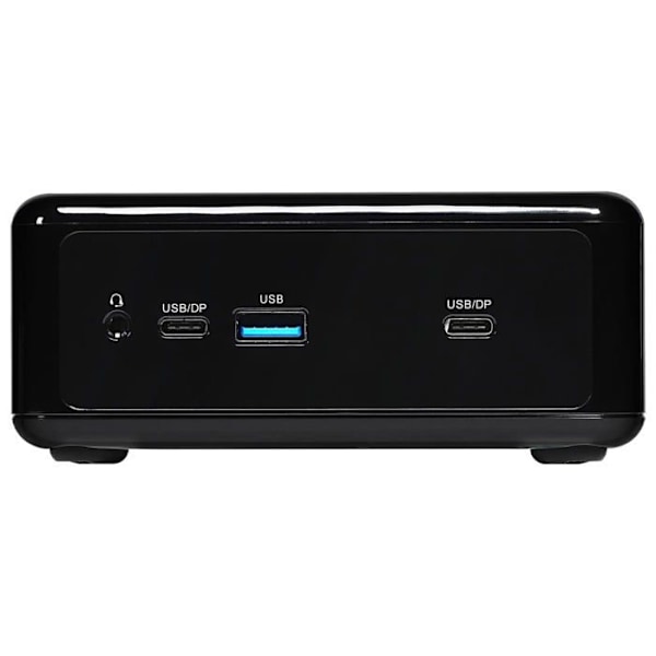 Barebones Asrock - 90PXG9K0-00EAY100 - Barb NUC BOX-1220P/EU/AI Svart