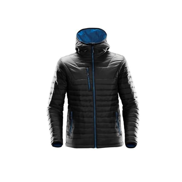 Stormtech Gravity Thermal jacka med huva svart/marinblå jag