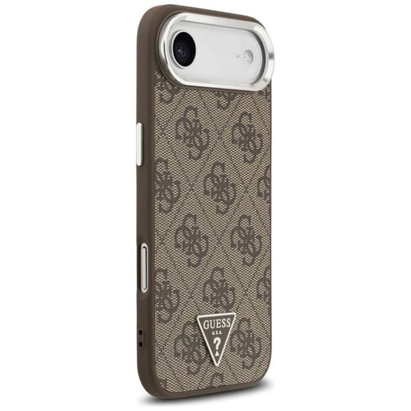 Coque Guess Hardcase 4G Triangle Logo MagSafe för iPhone Air - Brun Brun