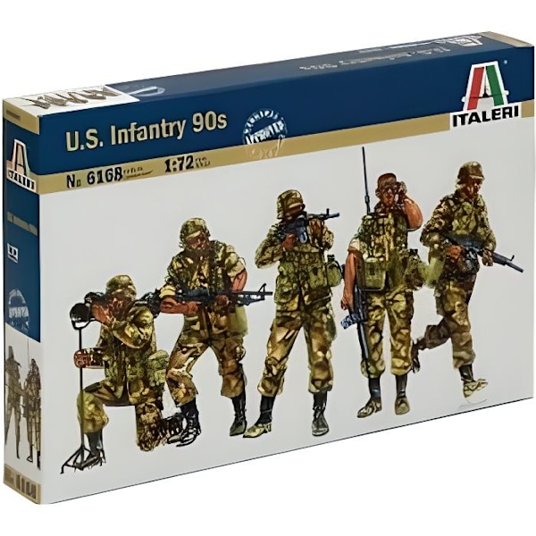 Historiska figurer - ITALERI - Moderna amerikanska soldater - Lot om 50 - Pojke 15 år gammal