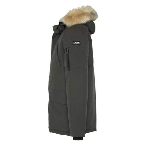 Lång huva parkas Schott NELSON20 KAKI S