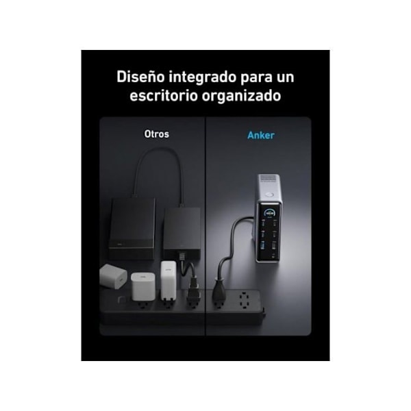 Universell Laddare - ANKER - A83B63A1 - 14 portar - USB - HDMI - Kompatibel med Windows/Mac