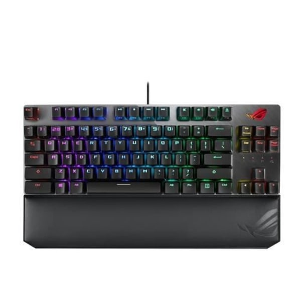 ASUS ROG STRIX SCOPE NX TKL DELUXE USB TANGENTBORD SVART, GRÅ (90MP00N6-BK