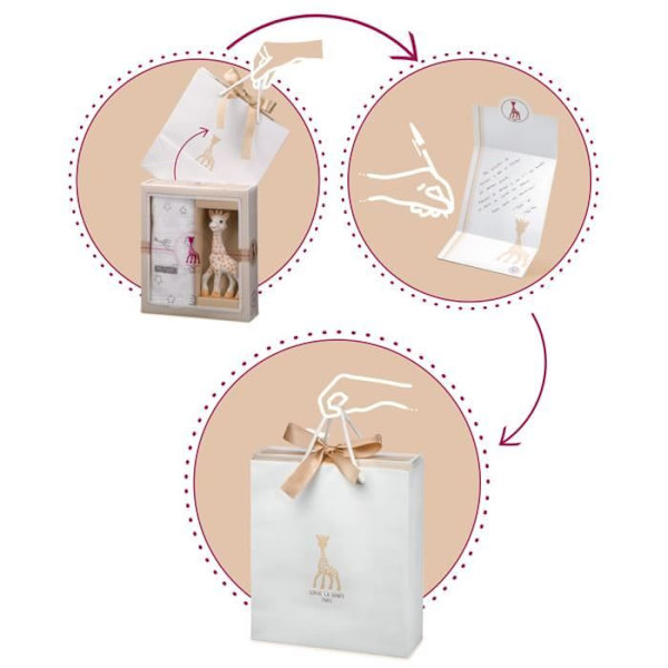 SOPHIE LA GIRAFE Födelsedos Classic Creation 1 Sofiesticated Classic Creation Birth Box 1