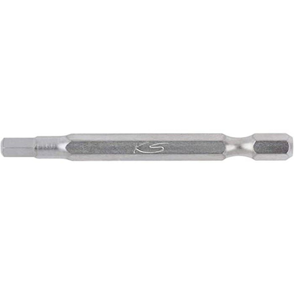 Ks verktyg 911.2806 KS 6 PANS skruvmejselbits 2,5 mm - drivning 6,35 mm, längd 50 mm - slät