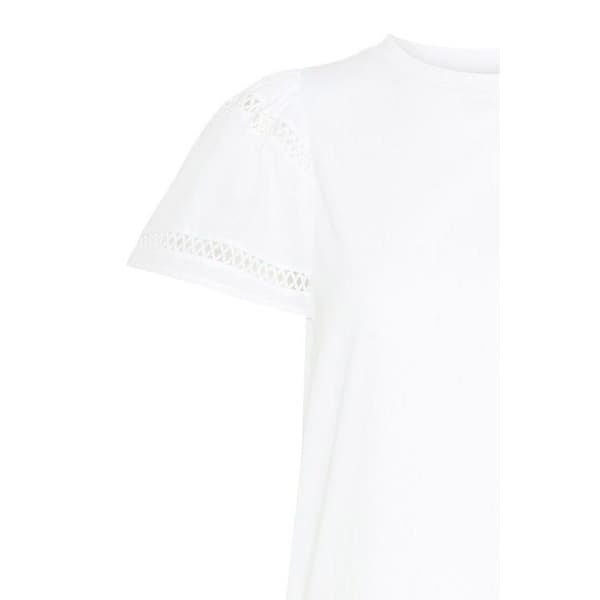 T-shirt dam Pulz Jeans Vera kritvit XL