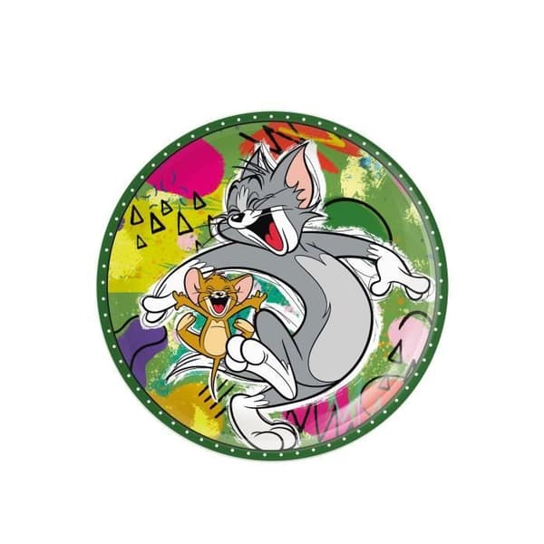 LOONEY TOONS - PLATTA D19CM - TOM & JERRY EGAN 116007