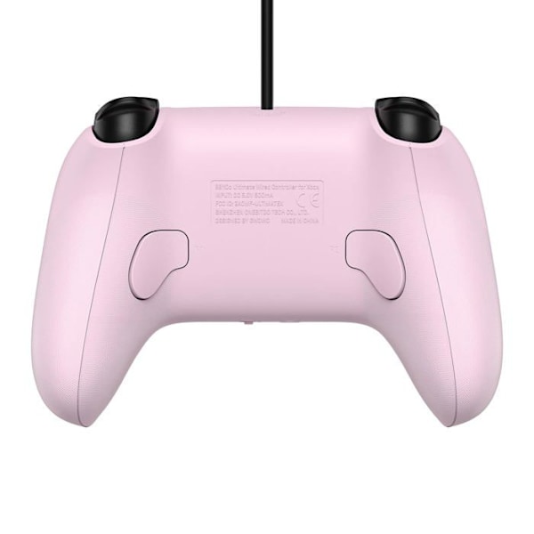 -8Bitdo Ultimate Wired Controller för Xbox Series X, Xbox Series S, Xbox One, Windows 10 och Windows 11 - Rosa