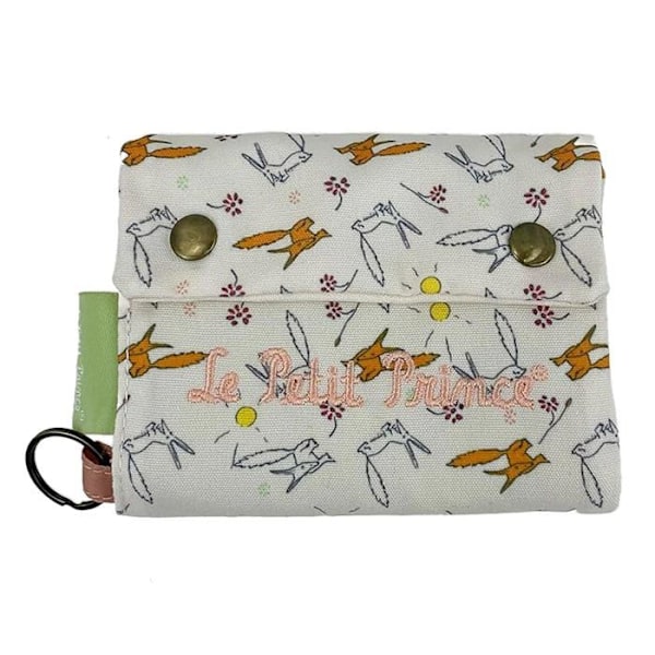 Cyp-märke - BR-11-PR - CYPBRANDS Le Petit Portefeuille-Little Prince Fox-kollektionen, Mixte Barn, Beige, One Size