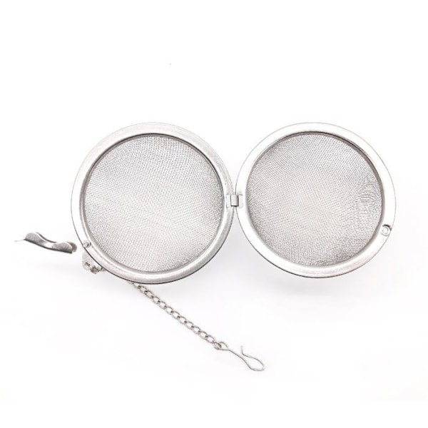 Biteyi Tea Ball Tea Infuser Tefilter i rostfritt stål Kryddsil, med krok (set med 3)