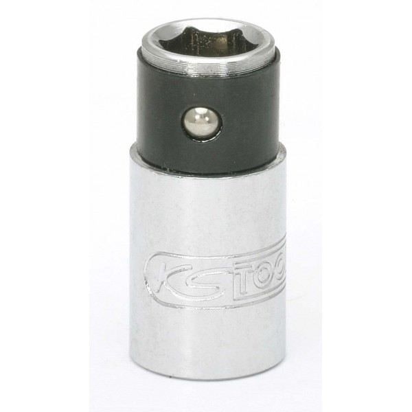 CHROMEplus bitshållare med ring 1/4" x 1/4" - 25mm KSTOOLS