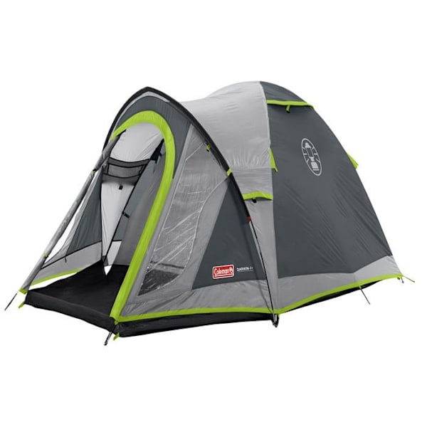 Coleman campingtält - 2176905 - 'Darwin Plus Adult unisex-tält, grått, 4 personer Grön