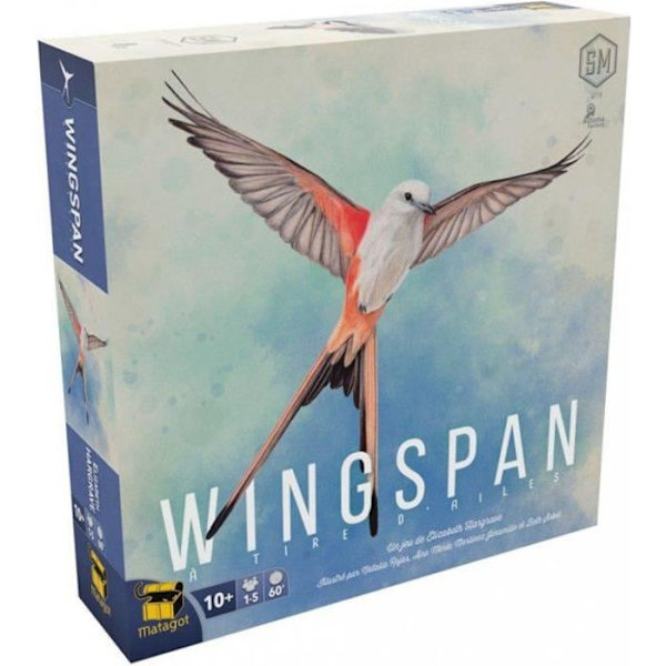 Brädspel - COCKTAILSPEL - WINGSPAN - För barn från 10 år och uppåt - Blå