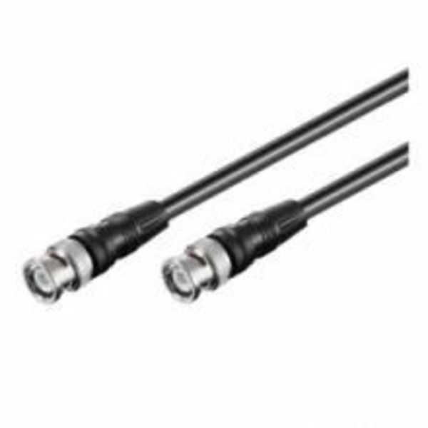BNC-kabel - CD - 2m - 75 Ohm - BNC-hananslutning - Videövervakning