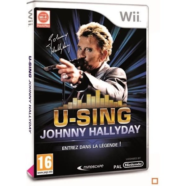 ANVÄNDA JOHNNY HALLYDAY / Wii-konsolspel