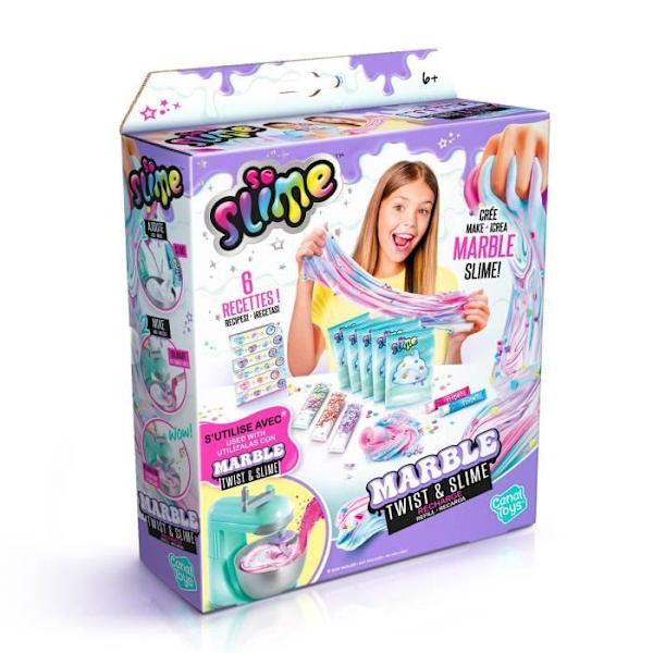 Canal Toys So Slime DIY - Twist & Slime Refill - SSC 239 Flerfärgad