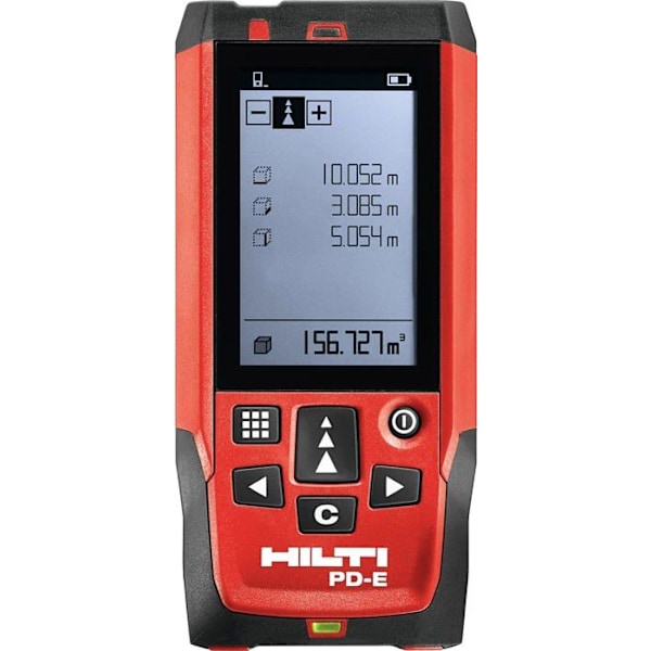 Längd (avståndsmätare - lasermätare) Hilti - 2062050 - Medidor laser PD-E Röd