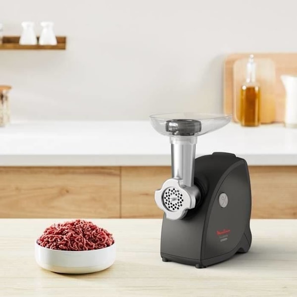 MOULINEX Köttkvarn 2000W 2 galler 2,3kg/min ME472832