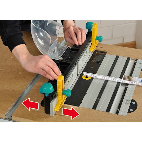 Parallellfrässtopp för MASTER CUT 1500 & 2500 Workbench - wolfcraft 6901000