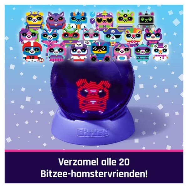 Bitzee Boule Hamster Mitt Interaktiva Djur lila