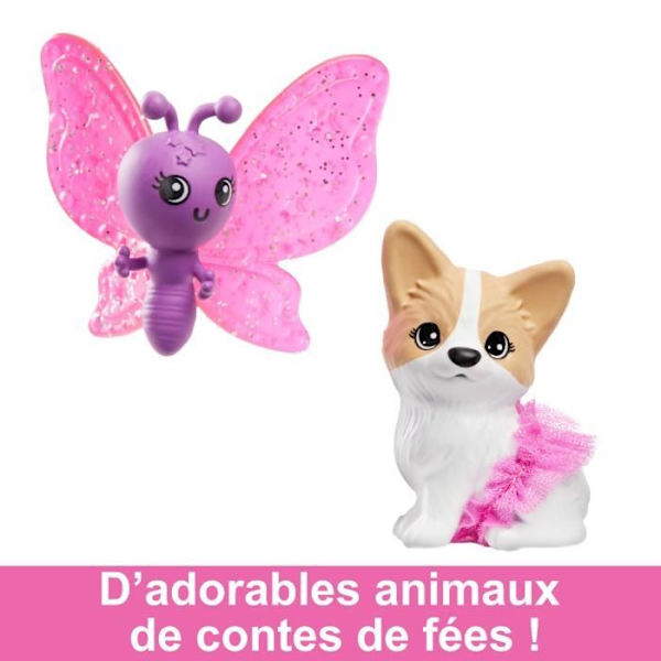 BARBIE BROOKLYN SPARKLING MAGIC - BARBIE - HLC33 - BARBIE DOCKA DOCKA Flerfärgad