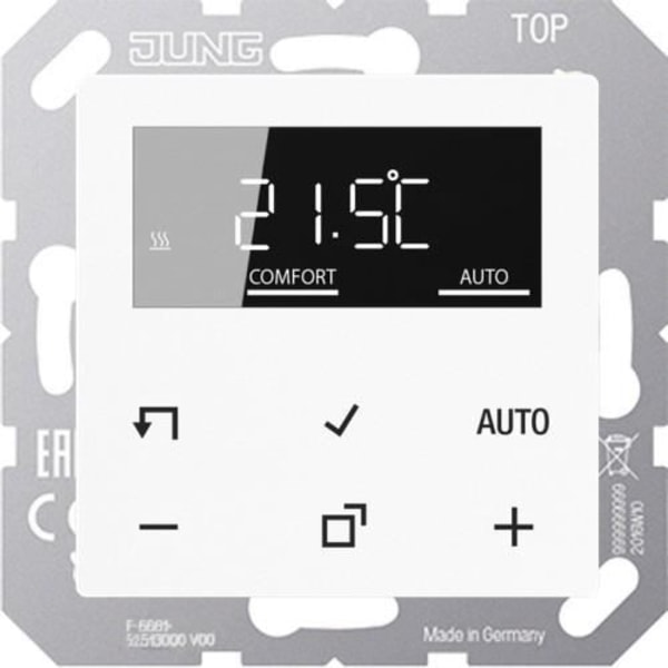 Jung TR D A 1790 WW rumstermostat - Vit