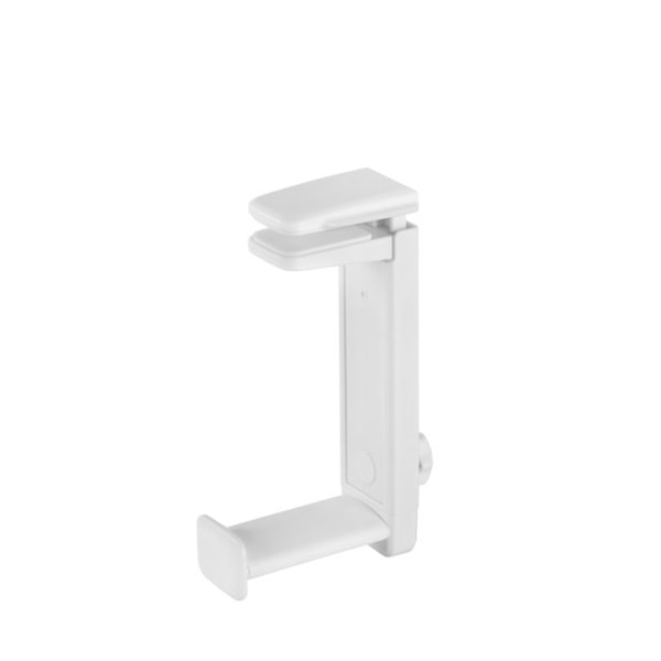 Support Casque - Mars Gaming - MHH2 - Vit - Höjdjusterbar - Kabelhantering