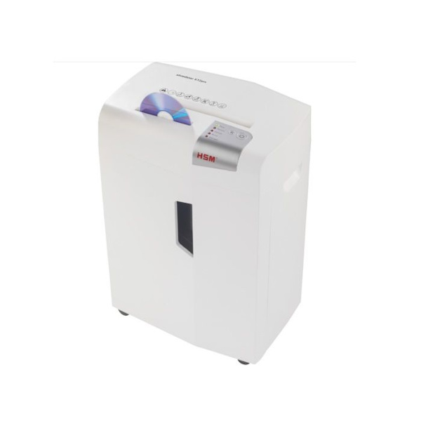 Dokumentförstörare - HSM - shredstar X12pro - Vit - Hög säkerhetsnivå - 26 liter Vit