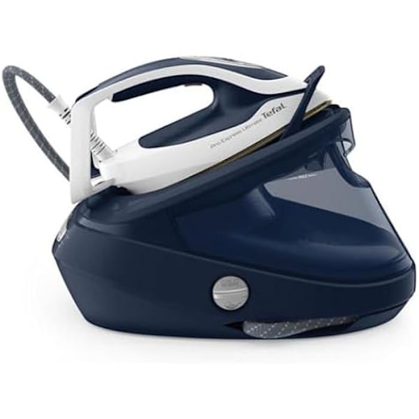 Tefal GV9720 Pro Express Ultimate Steam Generator | Kraftfullt tryck på 8 bar | Konstant ångeffekt: 170 g/min | Effekt Vit blå