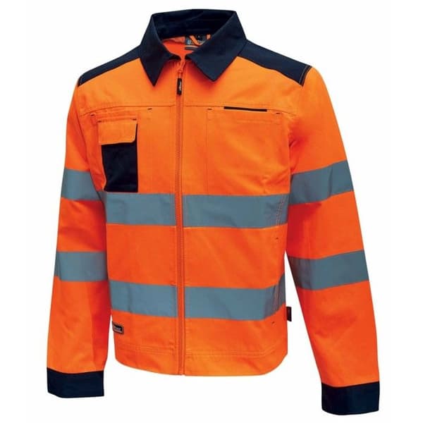 U-Power - Orange högsynlighetsjacka GLEAM Apelsin jag
