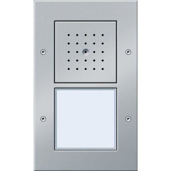 Gira 126665 1-knapps video intercom utanpåliggande aluminium