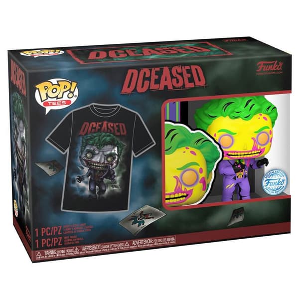 Funko POP figur & DC Comics Joker T-shirt svart