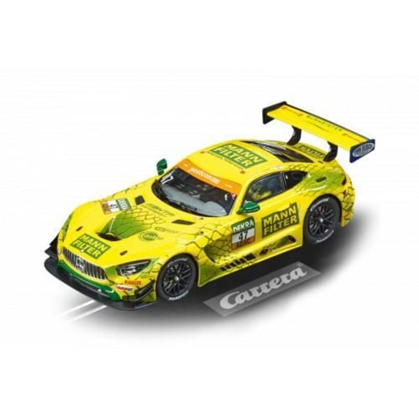 Elracingsats - CARRERA - DIGITAL 132 30011 - Gul Mercedes-AMG GT3 och BMW M6 GT3 - Interiör Gul