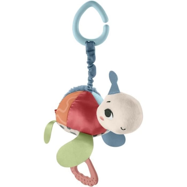 Fisher-Price-Honu, min hängande sköldpaddleksak med sensoriska detaljer HKD62 Flerfärgad